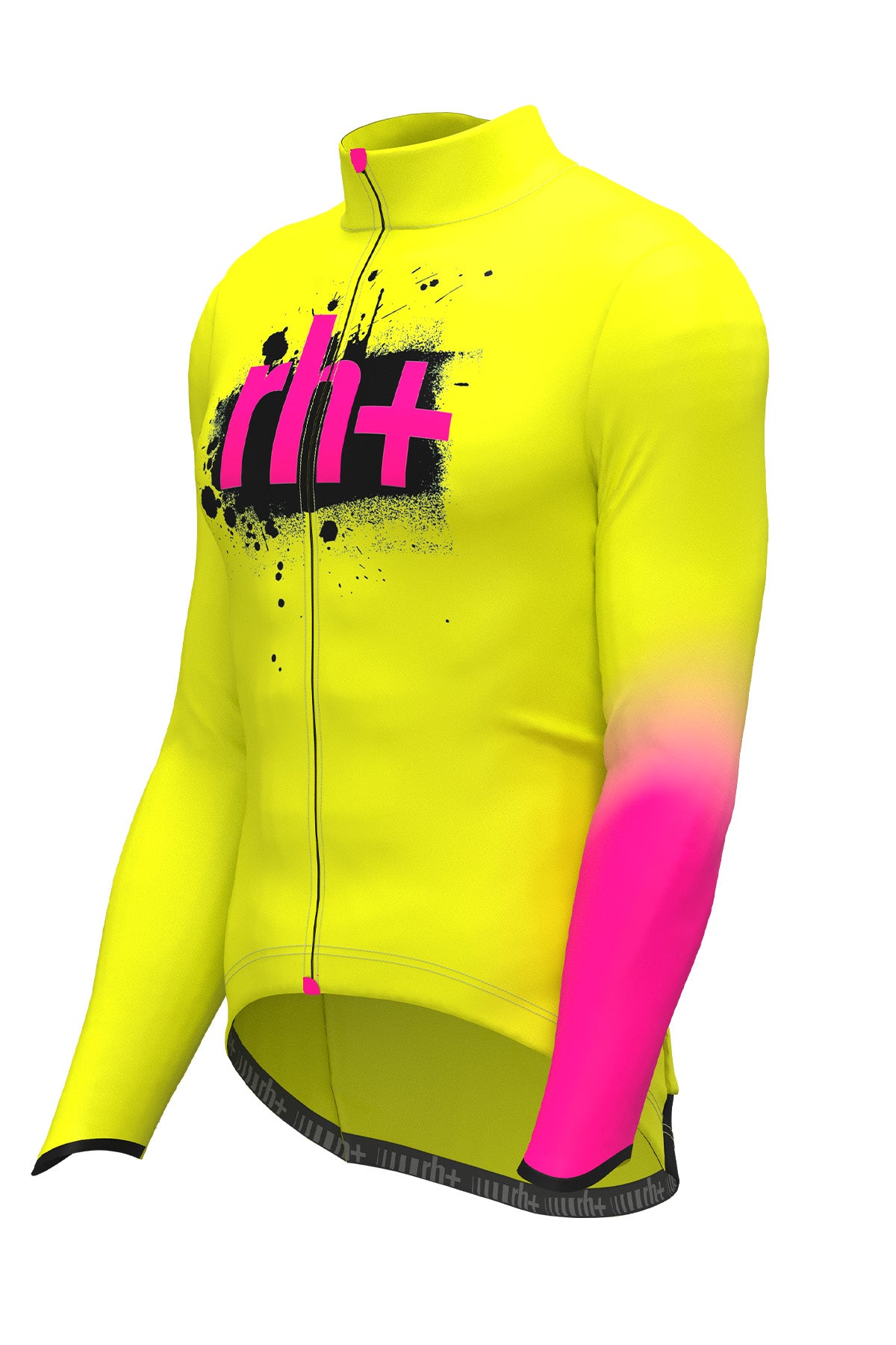 Maglia maniche lunghe Rh+ Rask - Verde fluo