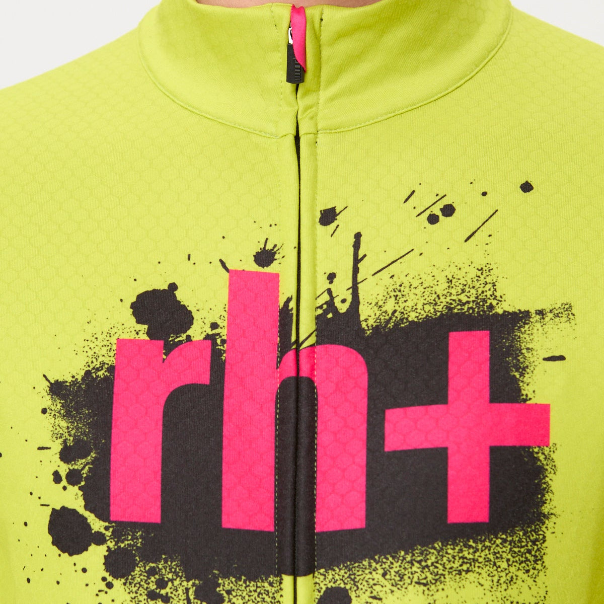 Maglia maniche lunghe Rh+ Rask - Verde fluo