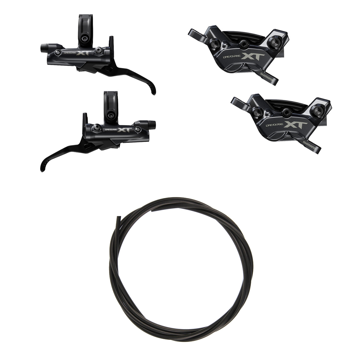 Kit freno Shimano Deore XT BRM8220JTBLM8200UPG - Coppia Shimano