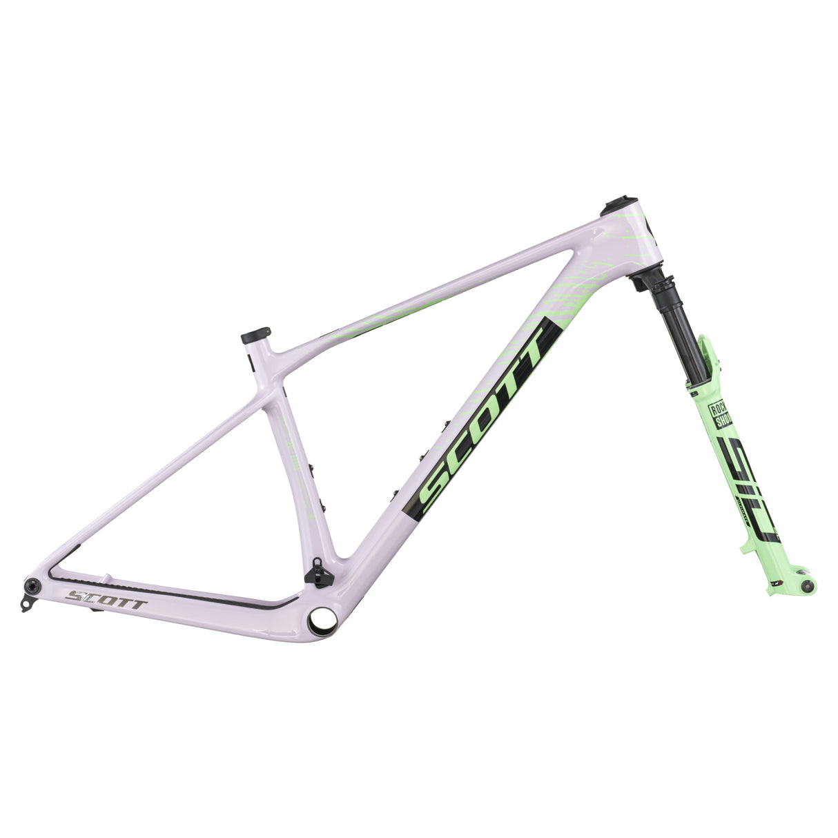 Rahmen- und Gabel-Kit Scott Scale RC World Cup HMX - Violett