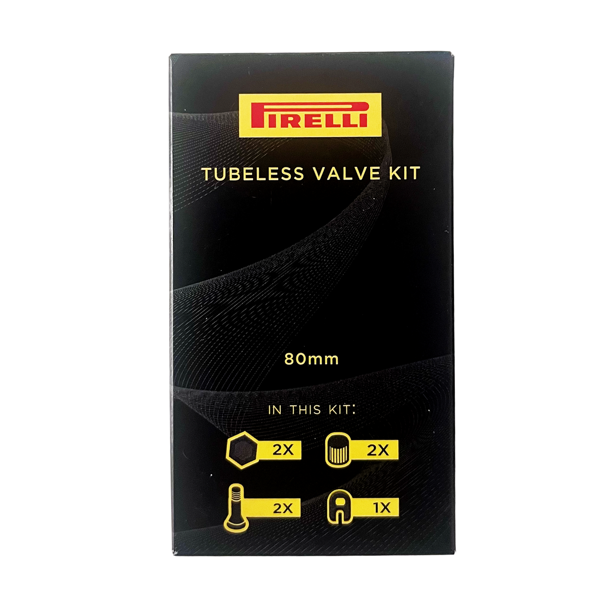 Pirelli Tubeless Valve Kit - 80 mm