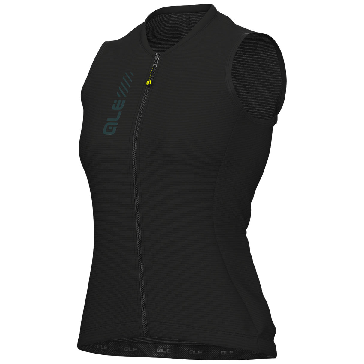 Maglia donna senza maniche Ale Pragma Color Block 2.0 - Nero - H