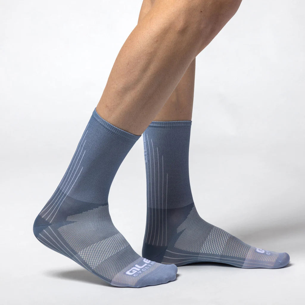 Calze Ale Color Block - Azzurro - M