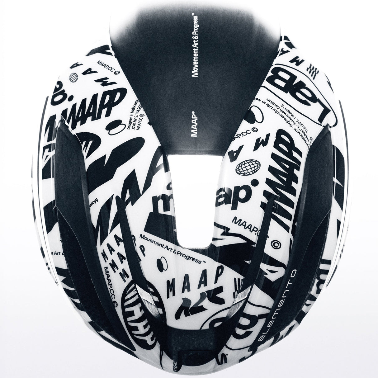 Casco MAAP x KASK Elemento CE - Monochrome