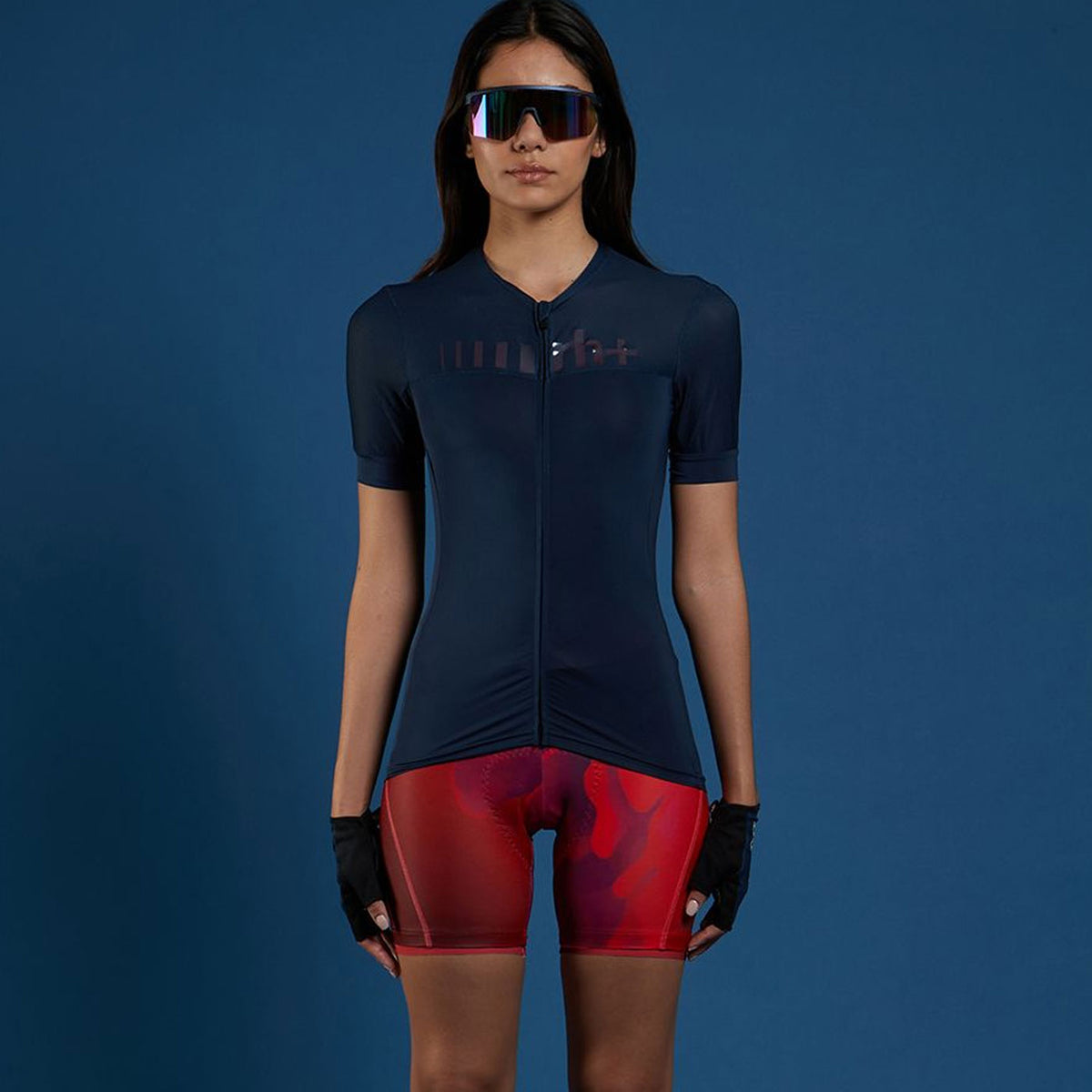 Maglia donna Rh+ Logo - Blu - I