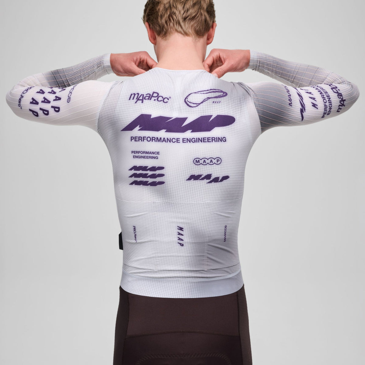 Maillot manches longues Maap Beta Pro Aero - Gris