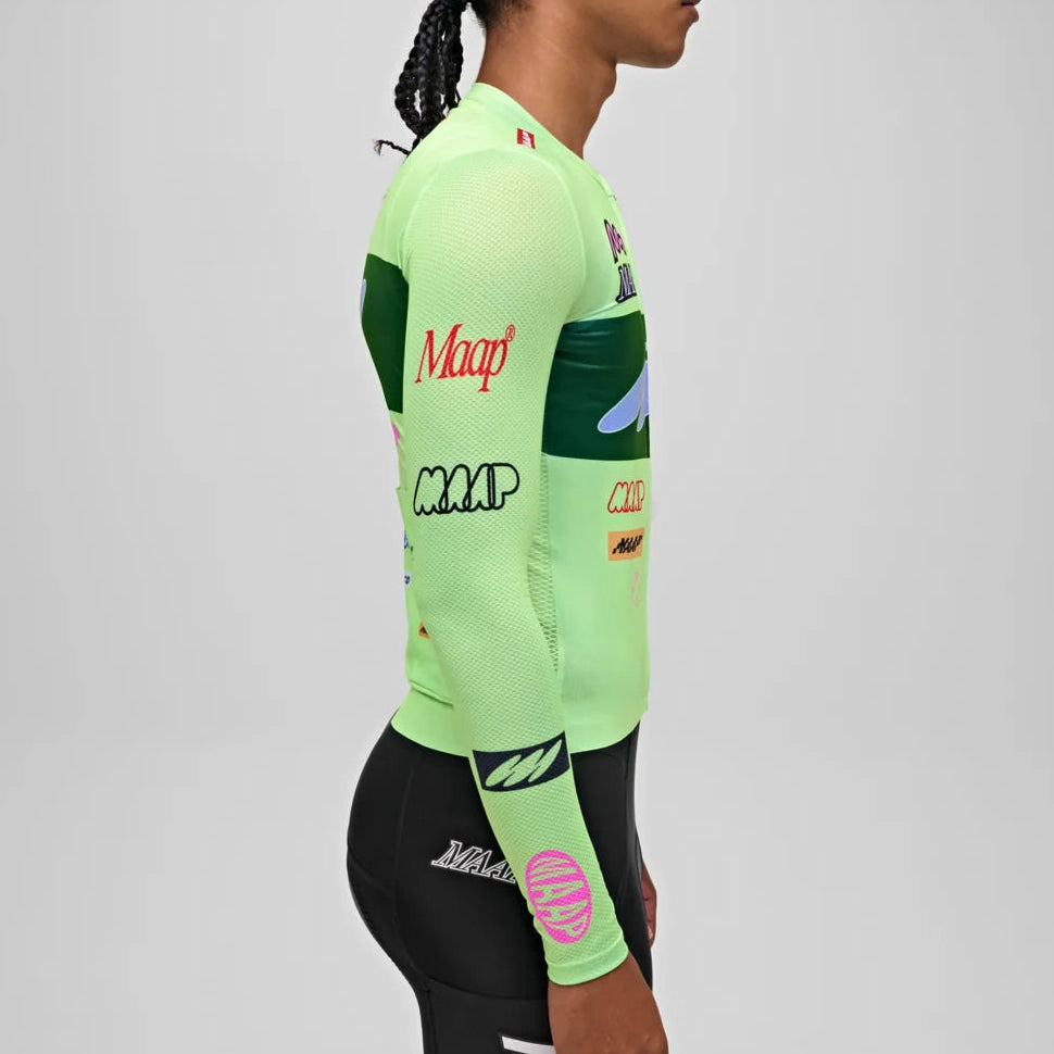 Maap Gamma Pro Air 3.0 Langarmtrikot - Glow Stick