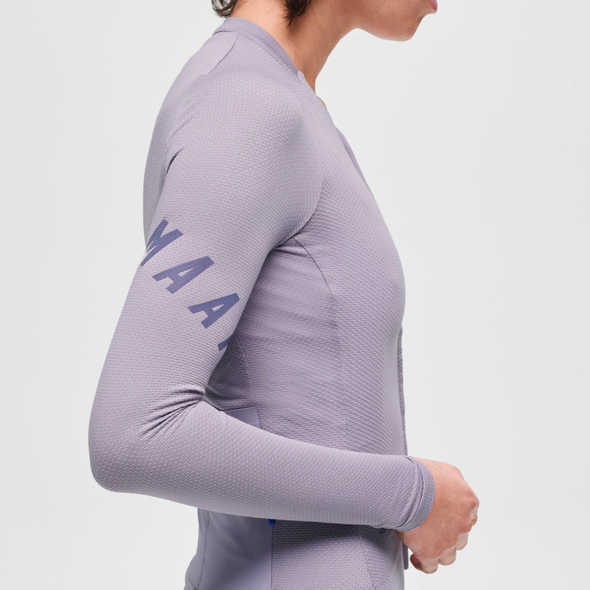 Maglia donna maniche lunghe Maap Apex Aeon - Lavender grey