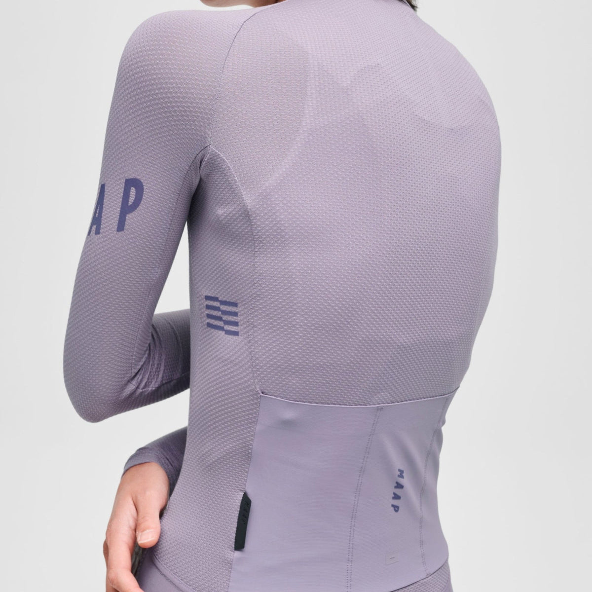Maglia donna maniche lunghe Maap Apex Aeon - Lavender grey