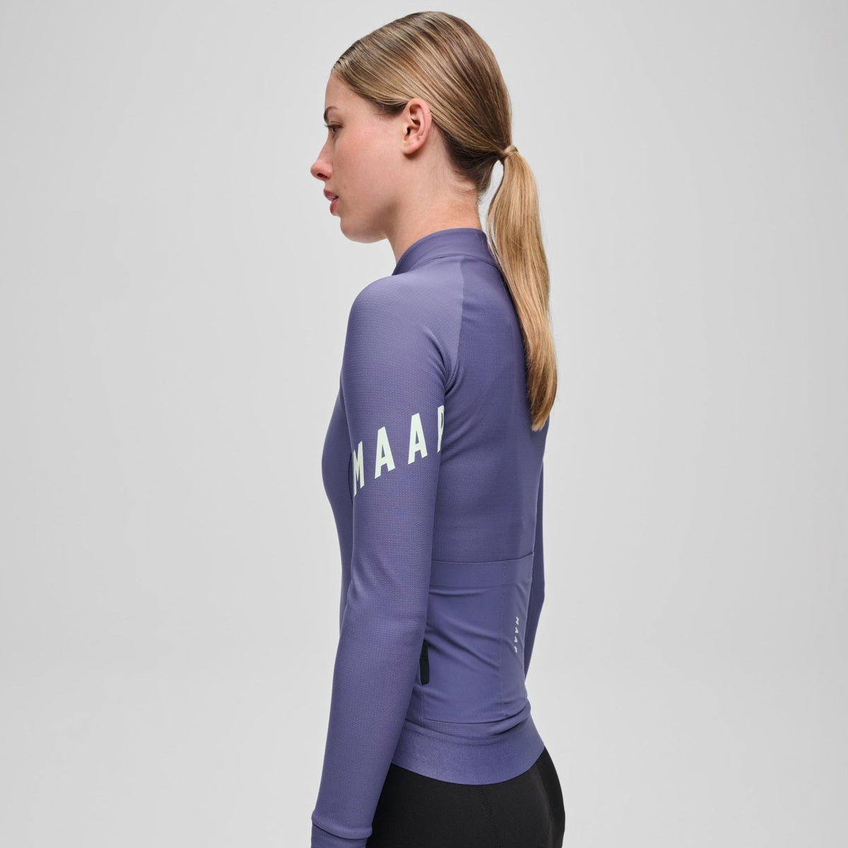Maglia donna maniche lunghe Maap Apex Aeon Thermal - Deep cobalt