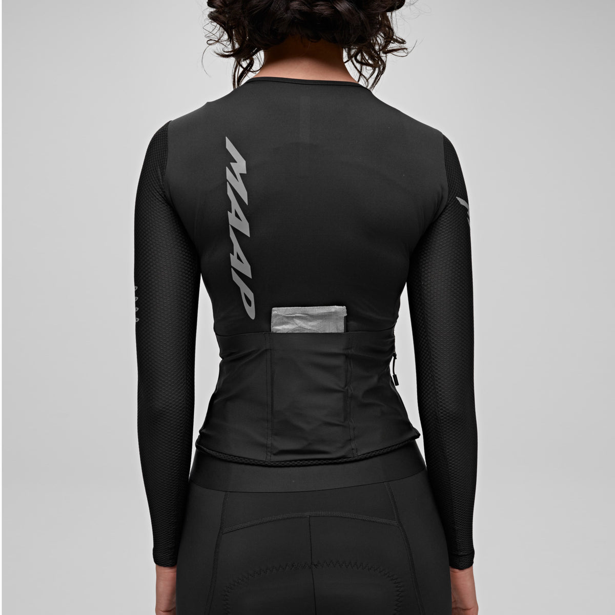 Maillot femme manches longues Maap Emerge - Noir
