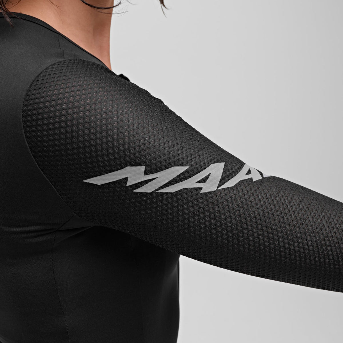 Maillot femme manches longues Maap Emerge - Noir