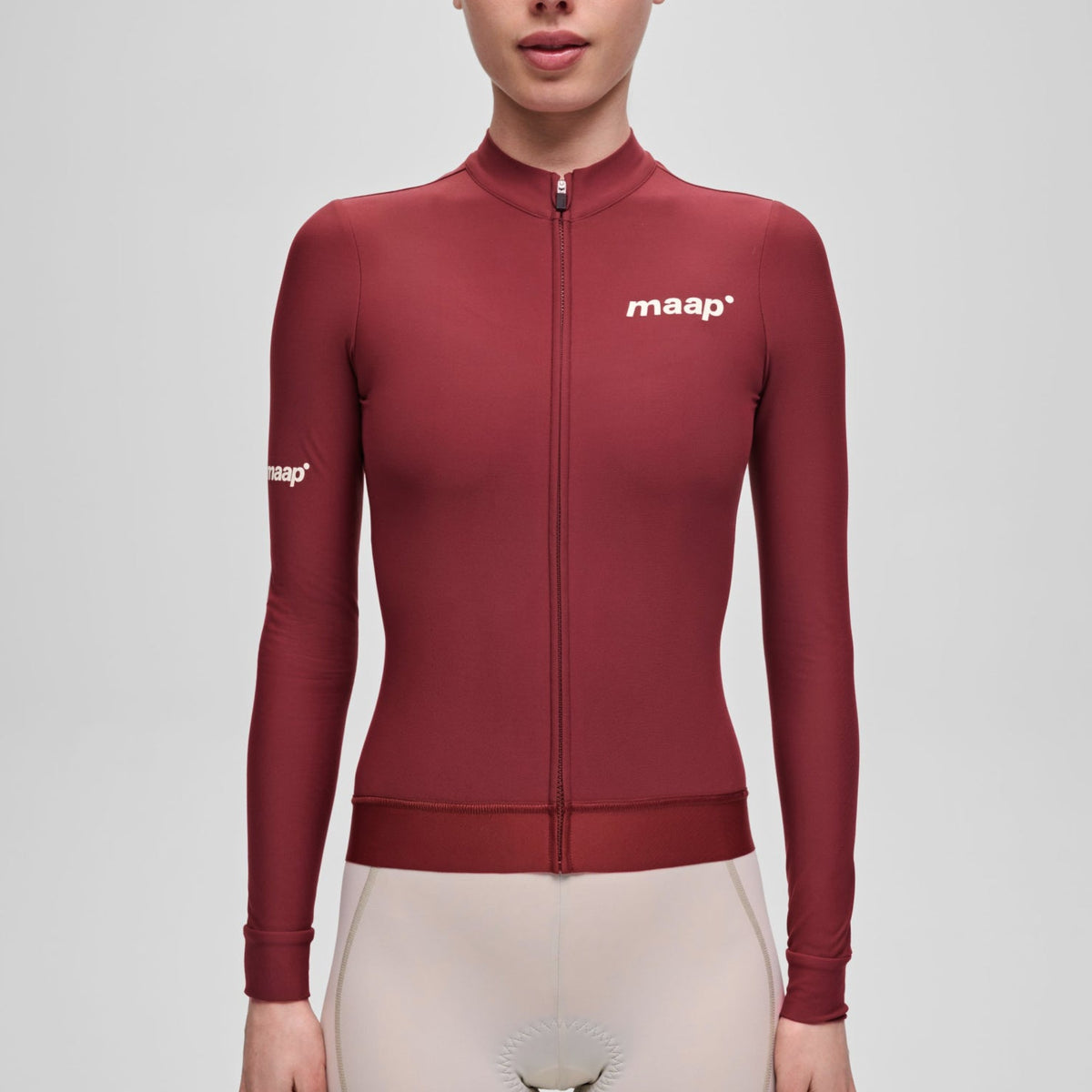 Maap Thermal Training 2.0 women long sleeve jersey - Pomegranate