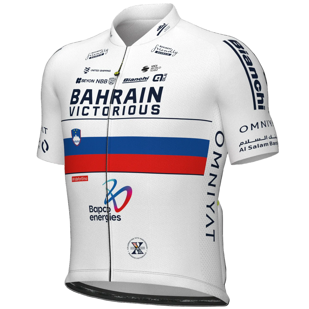 Maglia Ale Bahrain Victorious 2026 Prime - Campione Sloveno Ale
