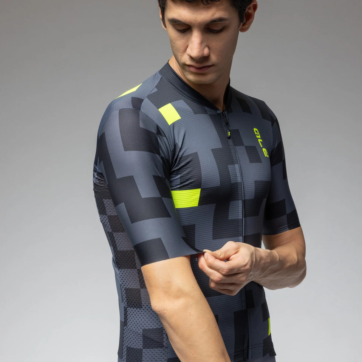 Maglia Ale Pragma Pixel - Nero Ale