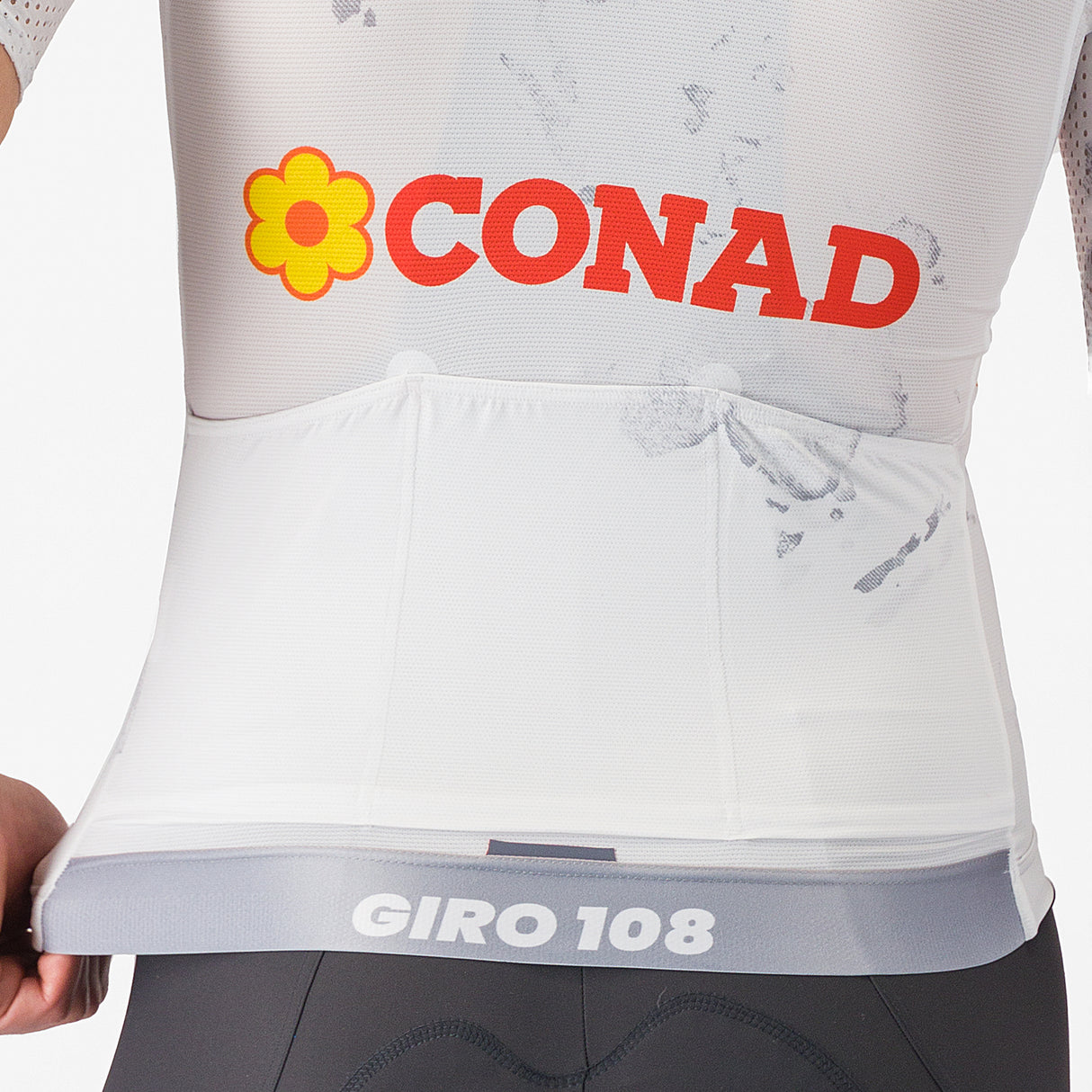 Maglia Bianca Giro d'Italia 2025 Race 8S Castelli