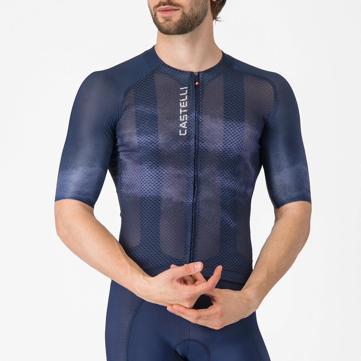 Maillot Castelli Climber's A/C - Azul