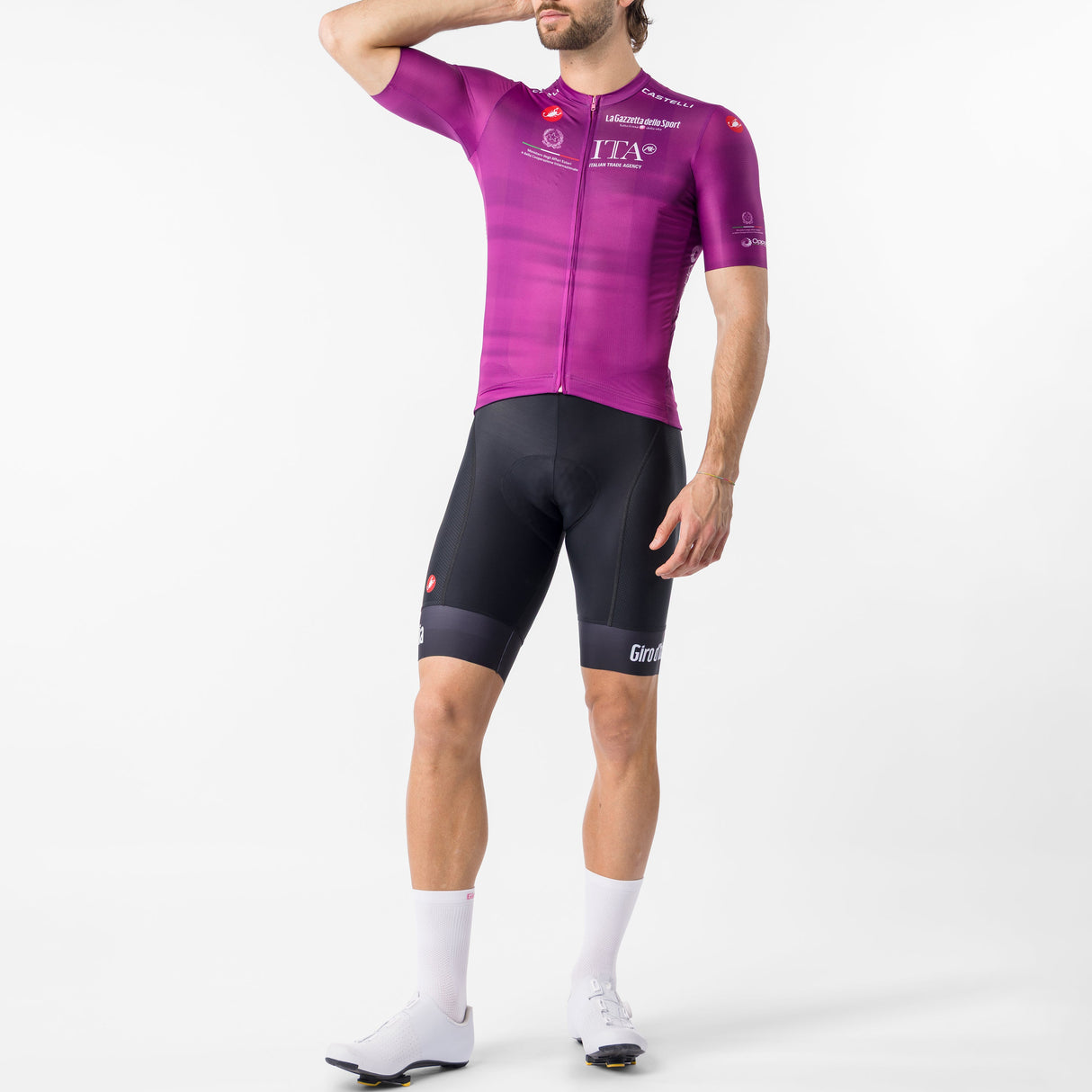 Maglia Ciclamino Giro d'Italia 2026 Competizione 4 Castelli