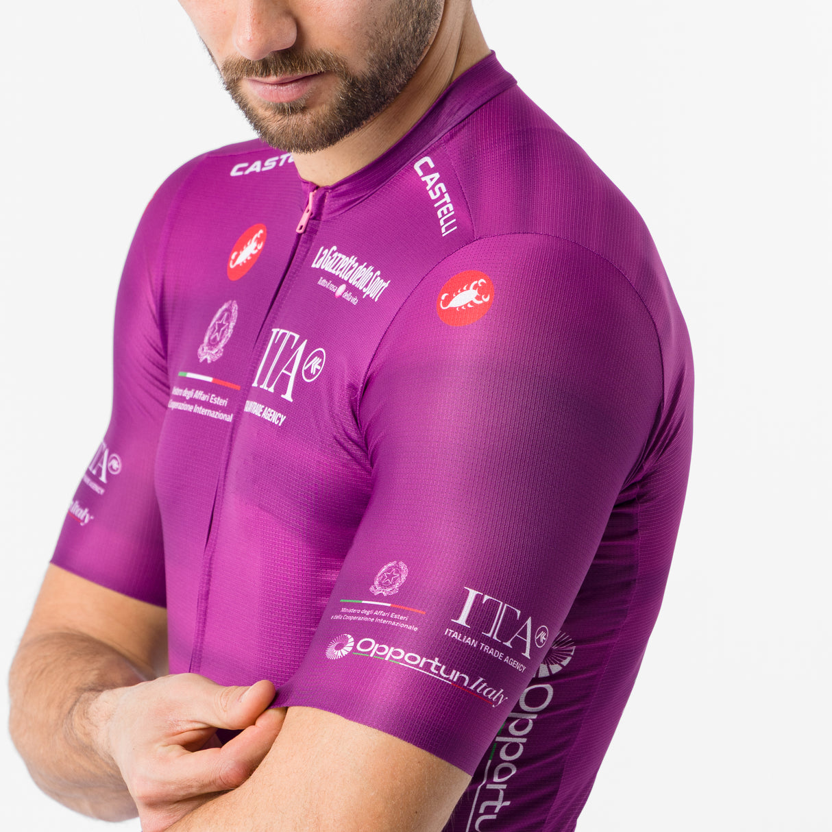 Maglia Ciclamino Giro d'Italia 2026 Competizione 4 Castelli