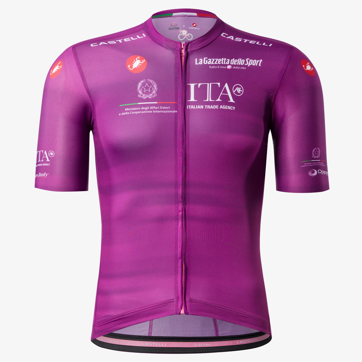 Maglia Ciclamino Giro d'Italia 2026 Competizione 4 Castelli