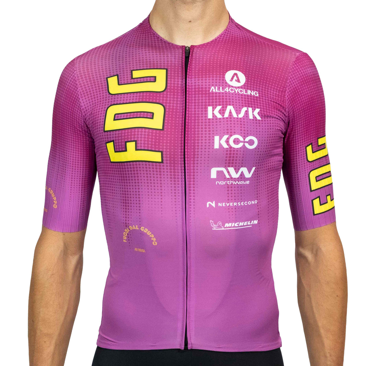 Maglia Fuori dal Gruppo Aero - Viola All4cycling