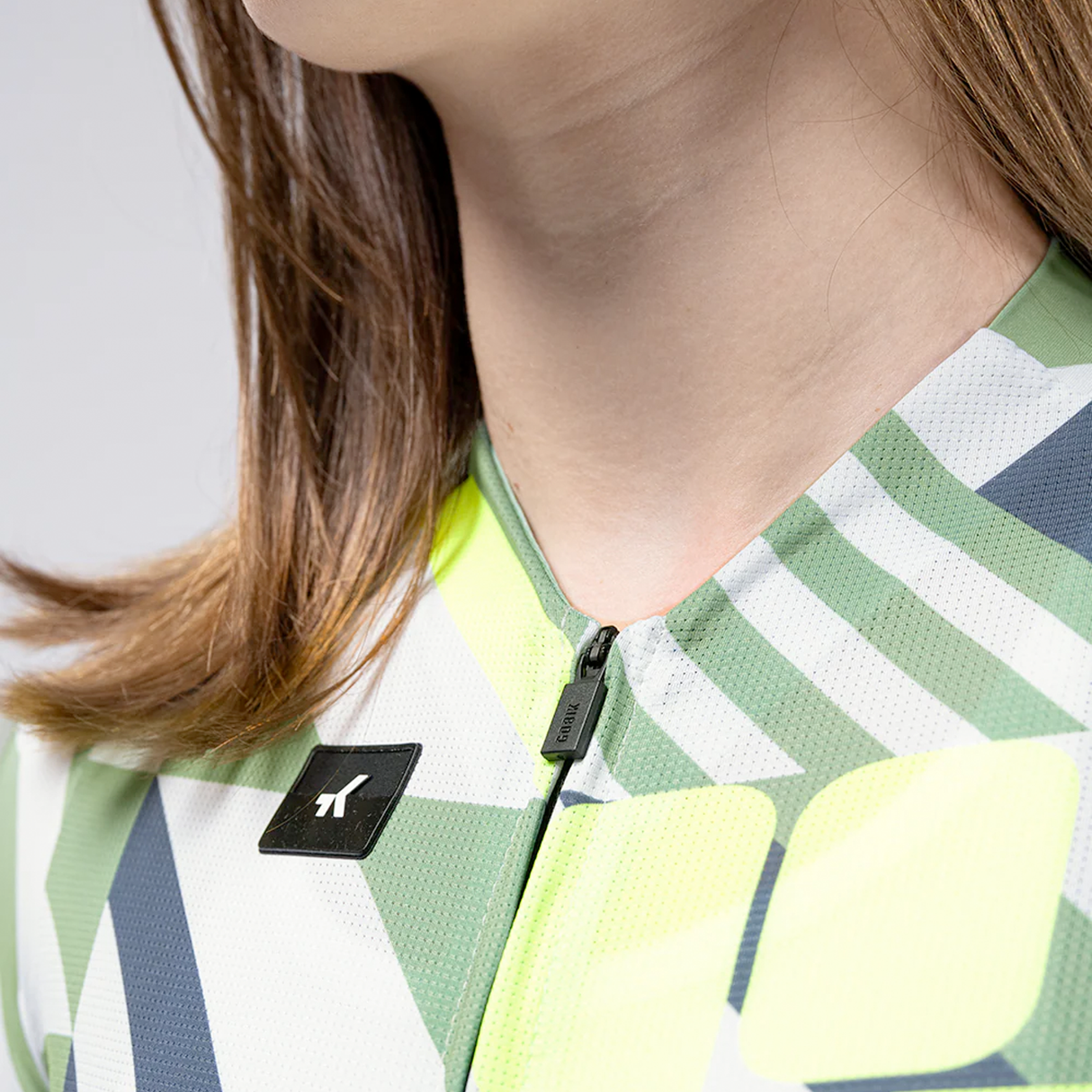 Maillot Gobik CX Pro 4.0 Grid - Verde amarillo