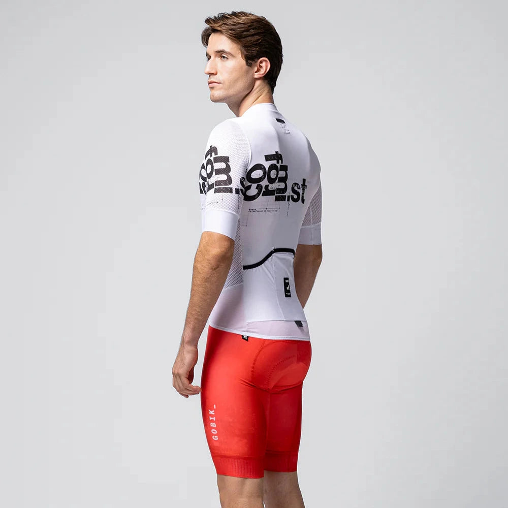Maglia Gobik Carrera 2.0 Monospace - Bianco Gobik