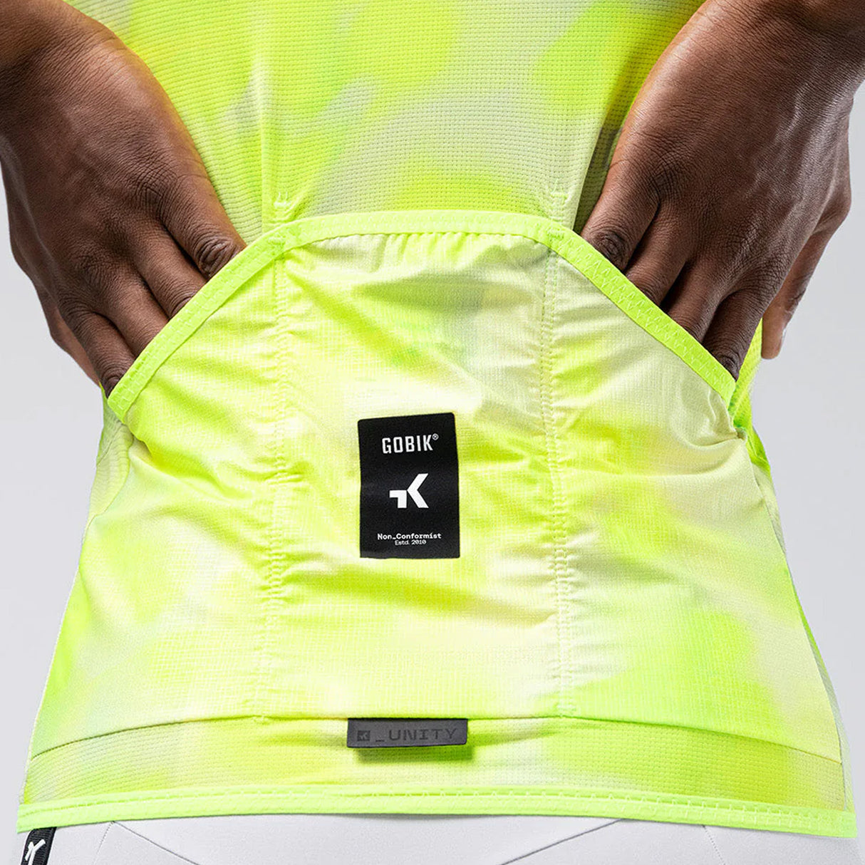 Maillot Gobik Carrera 3.0 Nuclear - Amarillo