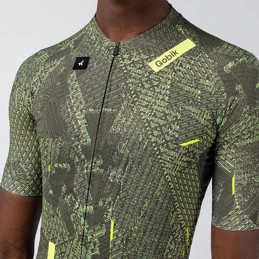 Maillot Gobik Cx Pro 4.0 Bug - Vert jaune