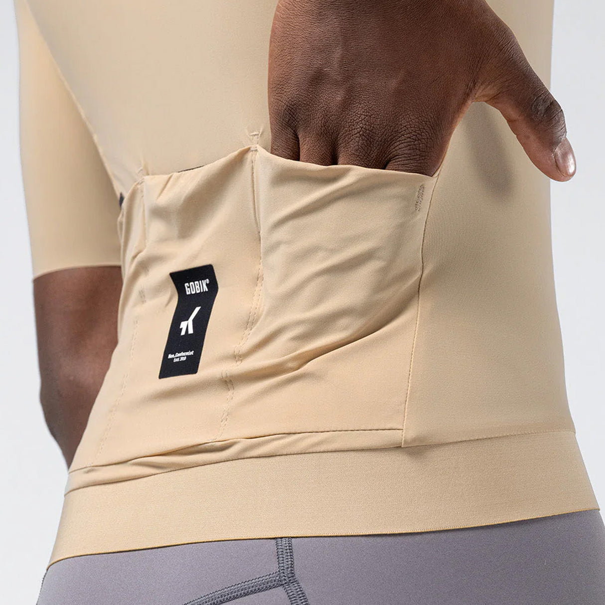 Gobik Cx Solid Rye jersey - Beige