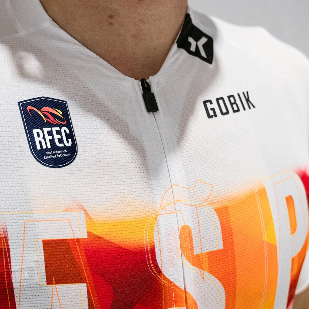 Maillot Gobik RFEC Cx Pro 4.0 Nationale Espagnole - Blanc