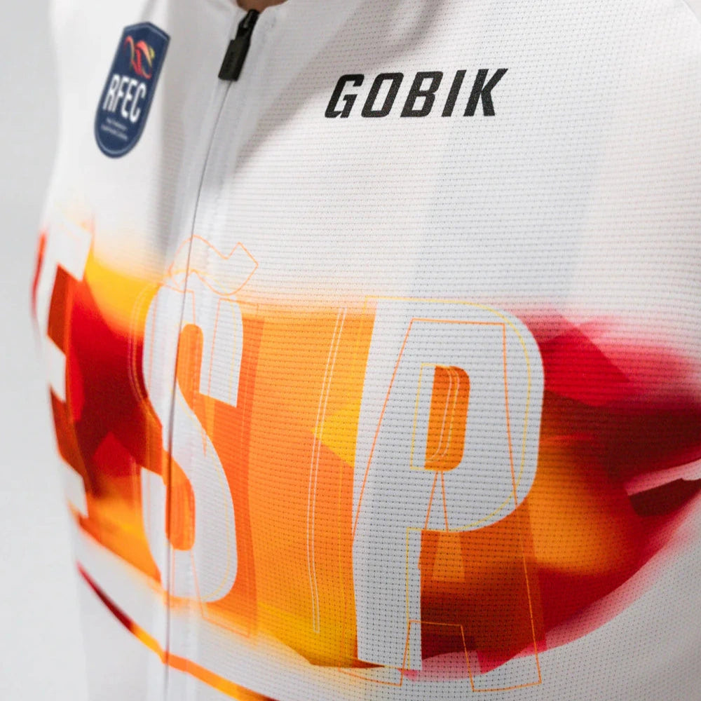 Maillot Gobik RFEC Cx Pro 4.0 Nationale Espagnole - Blanc