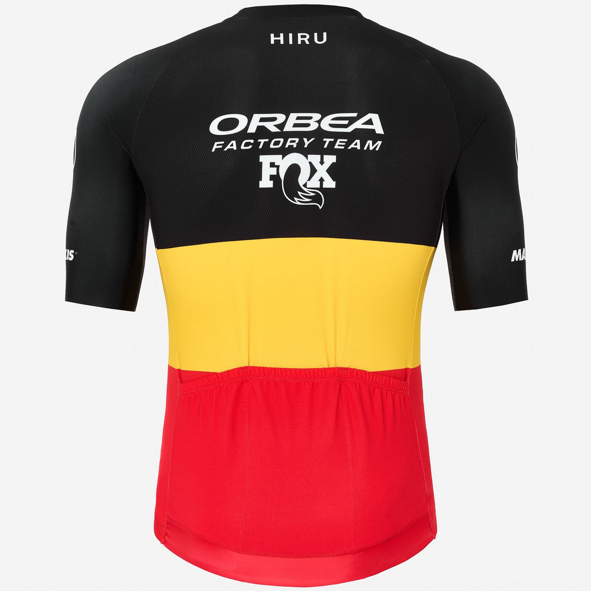 Trikot Hiru Orbea Factory Team 2026 Core - Campione Belga Hiru