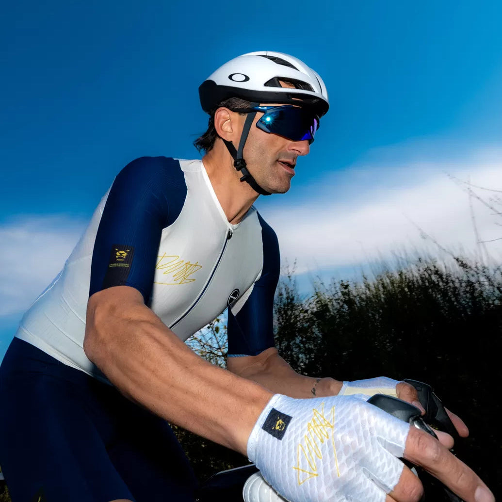 Maglia Nalini Benna80 Ride - Bianco blu Nalini
