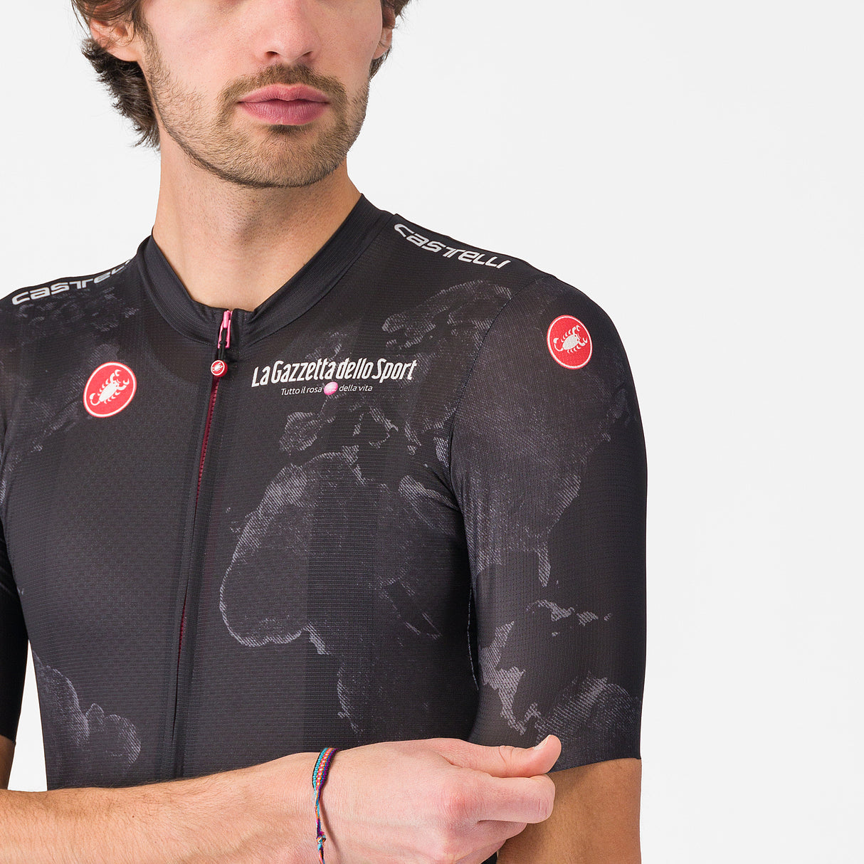 Schwarzes Trikot Giro d'Italia 2025 Competizione 3
