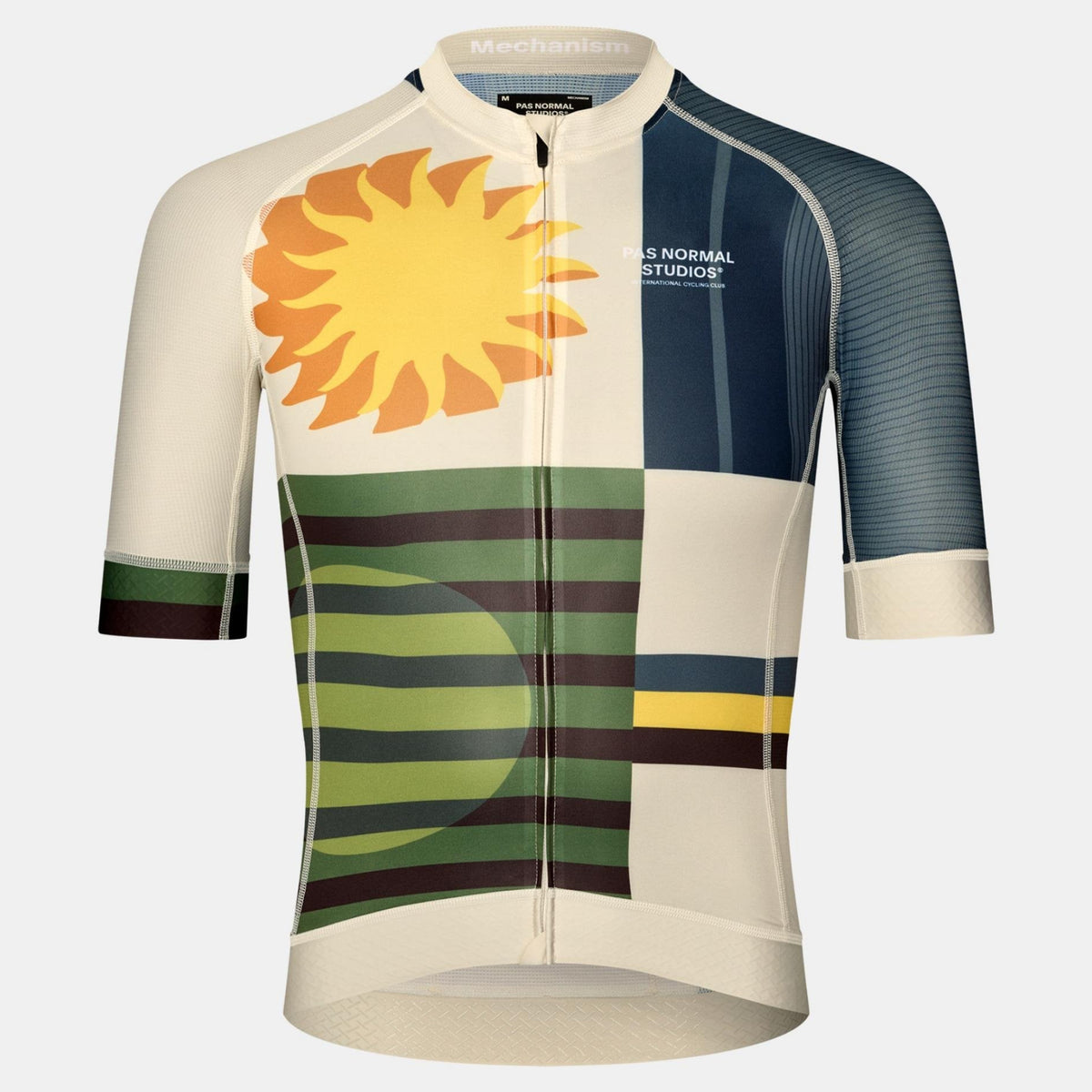 Maillot Pas Normal Studios Mechanism AOP International - Beige