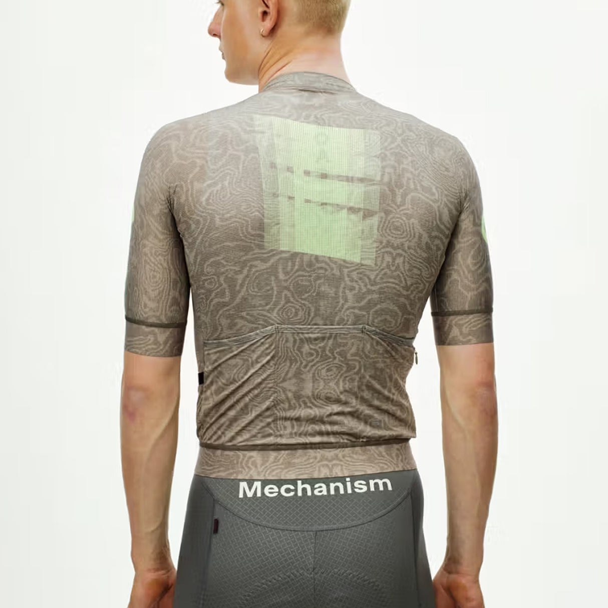 Pas Normal Studios Mechanism Logo AOP RTN jersey - Green