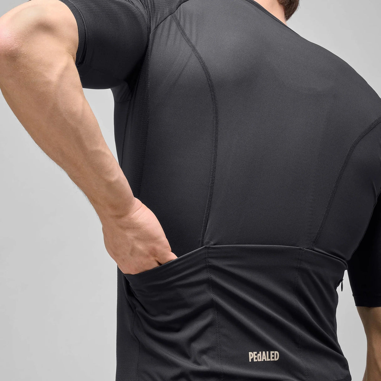 Trikot Pedaled Element Mesh - Schwarz