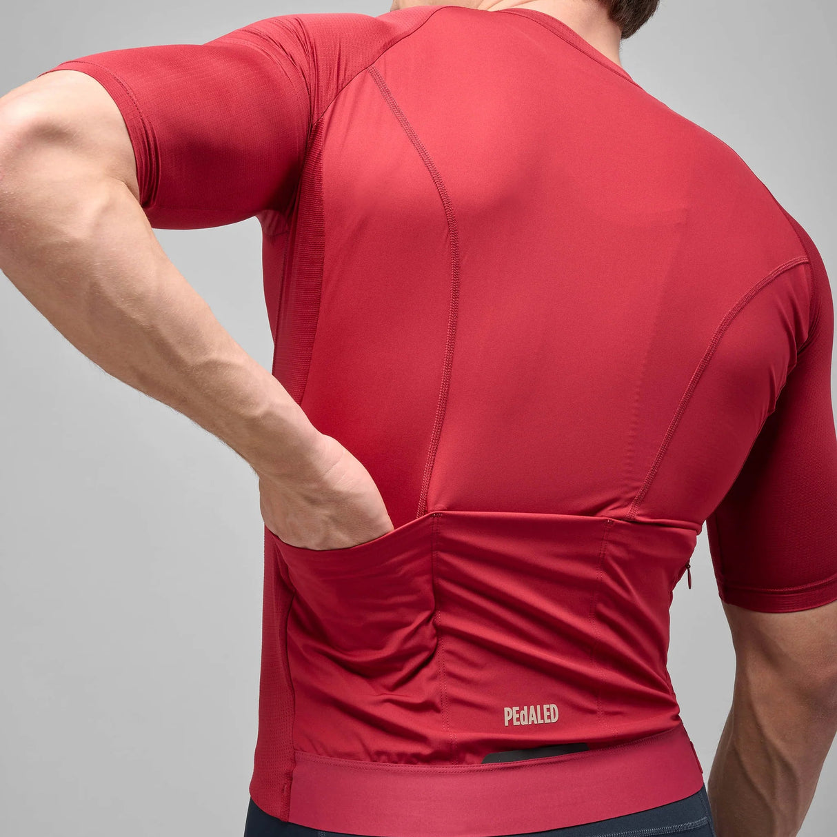 Maillot Pedaled Element Mesh - Rouge