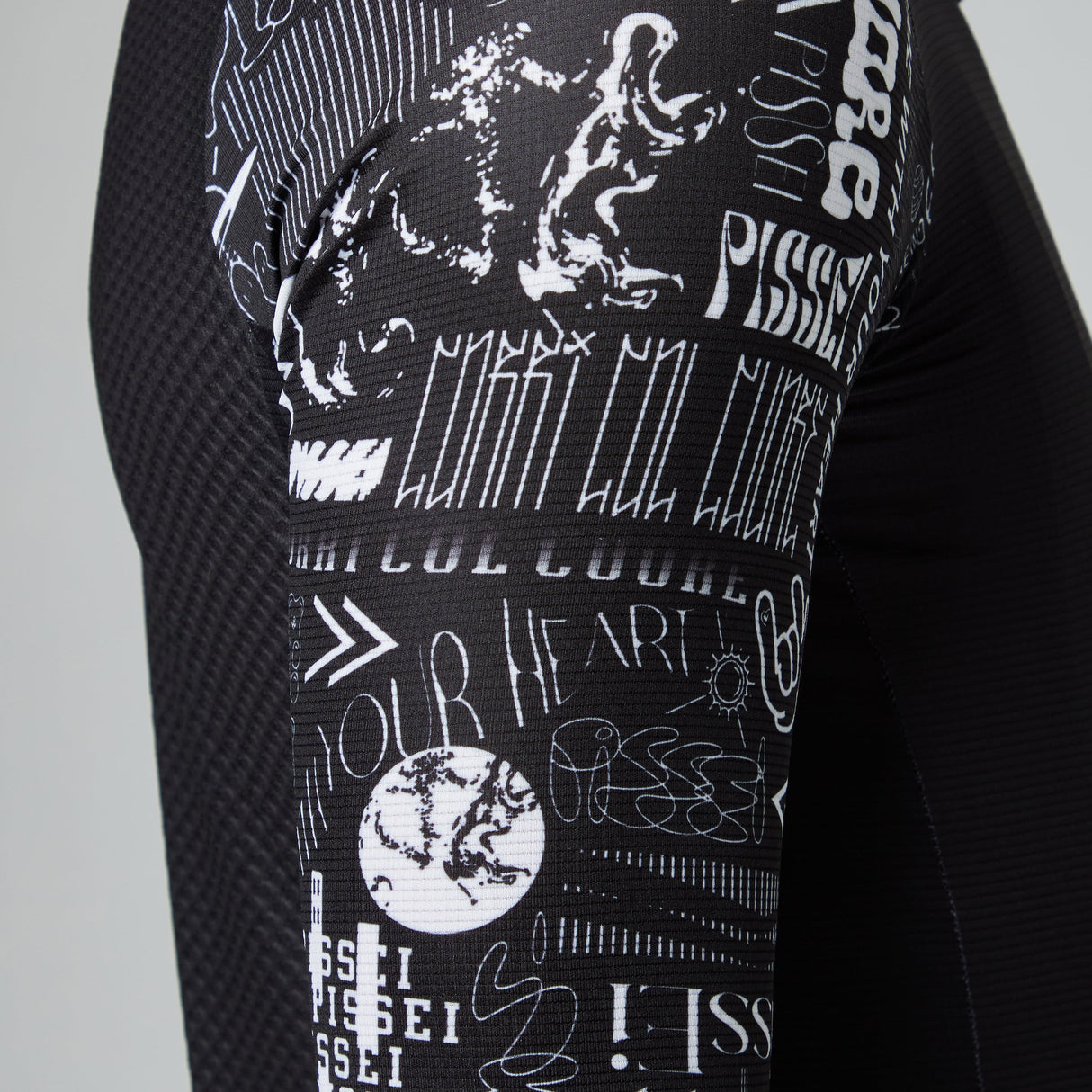 Maillot Pissei Prime - Negro blanco