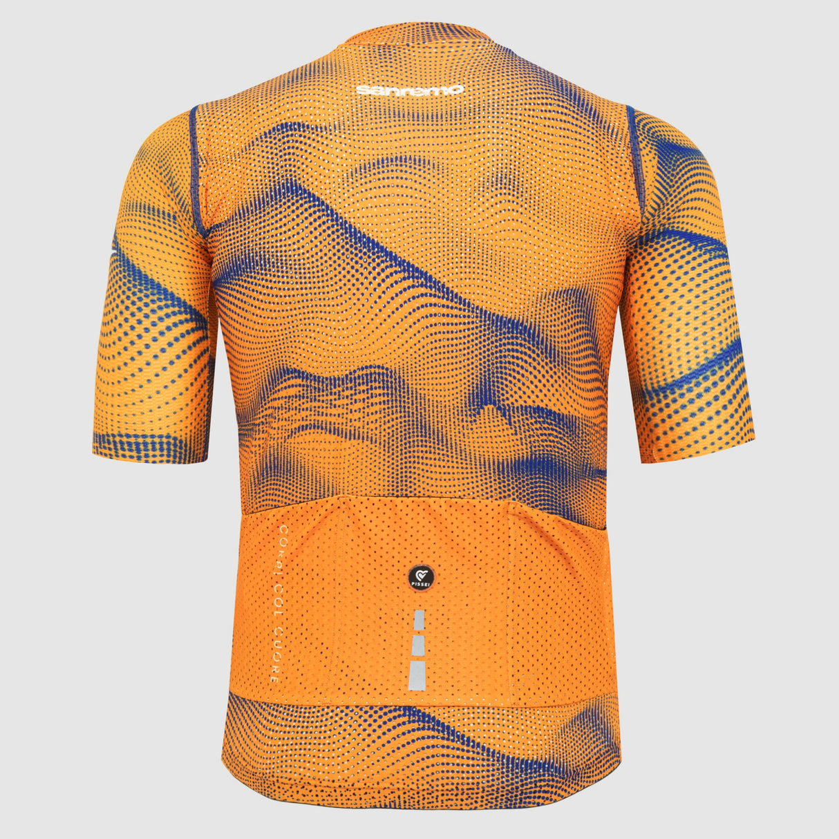 Maglia Pissei Sanremo - Arancio blu Pissei