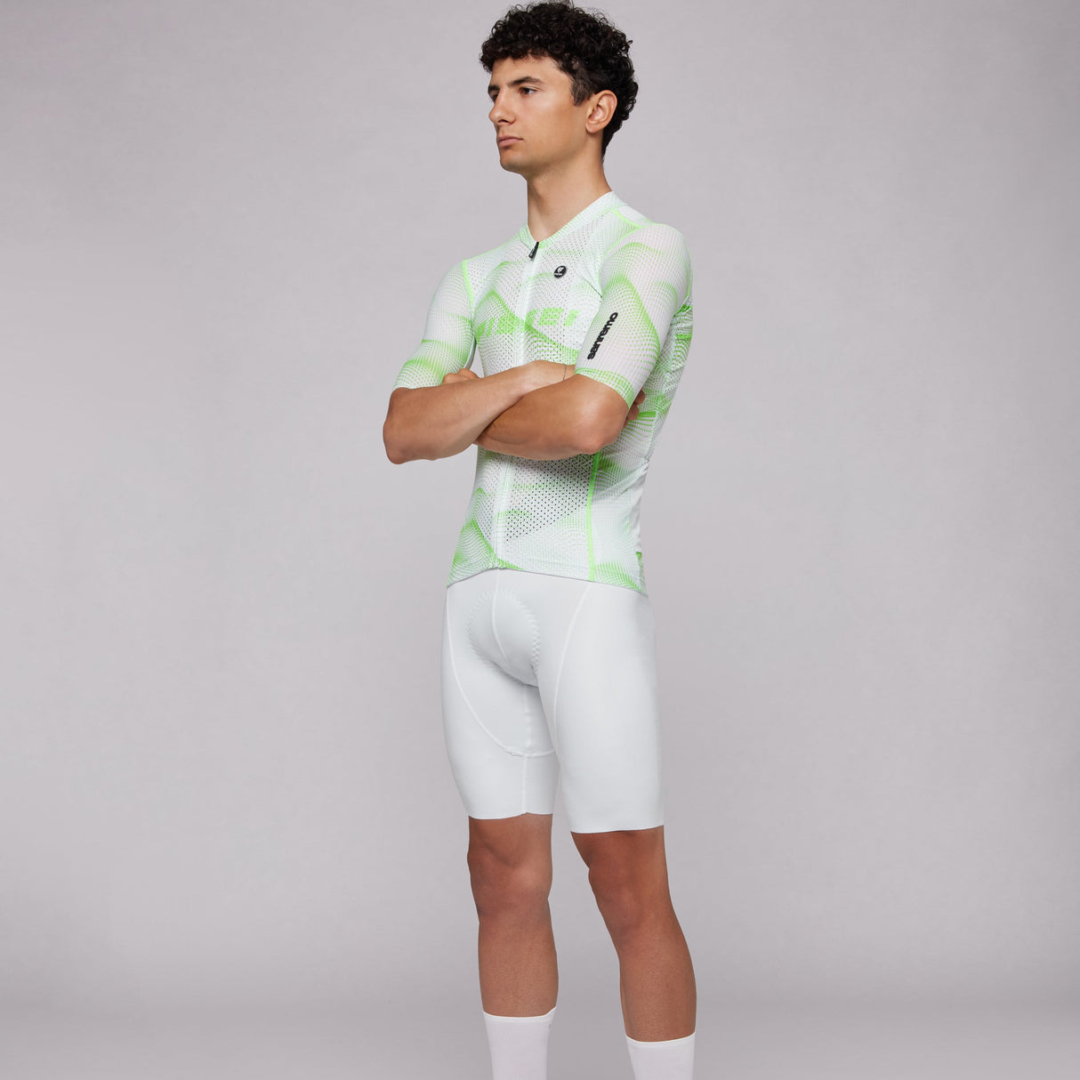 Maglia Pissei Sanremo - Bianco verde Pissei