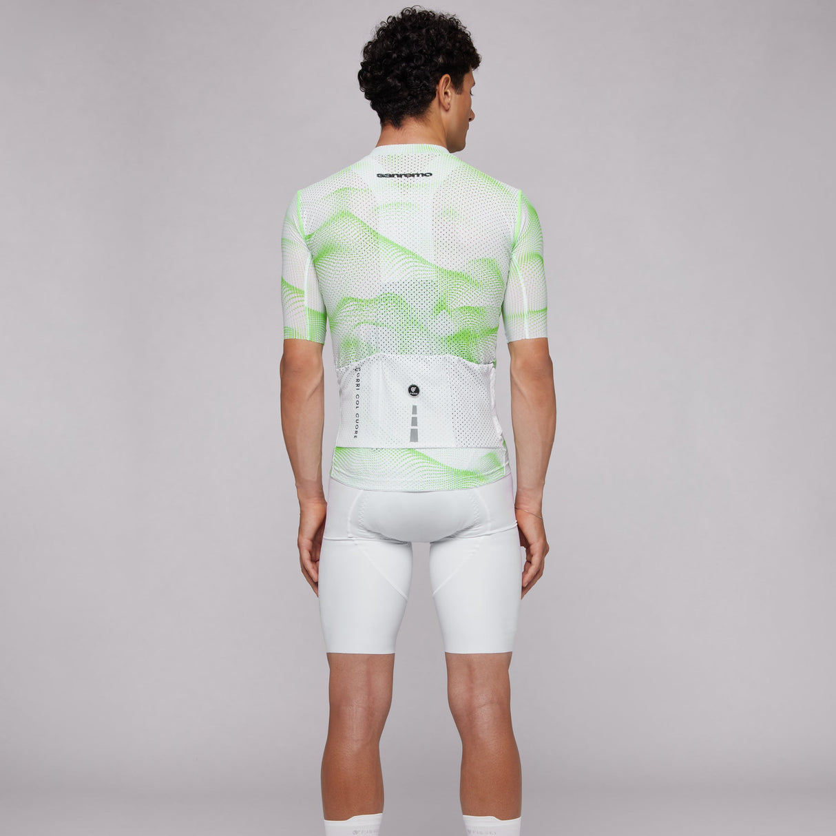 Maglia Pissei Sanremo - Bianco verde Pissei