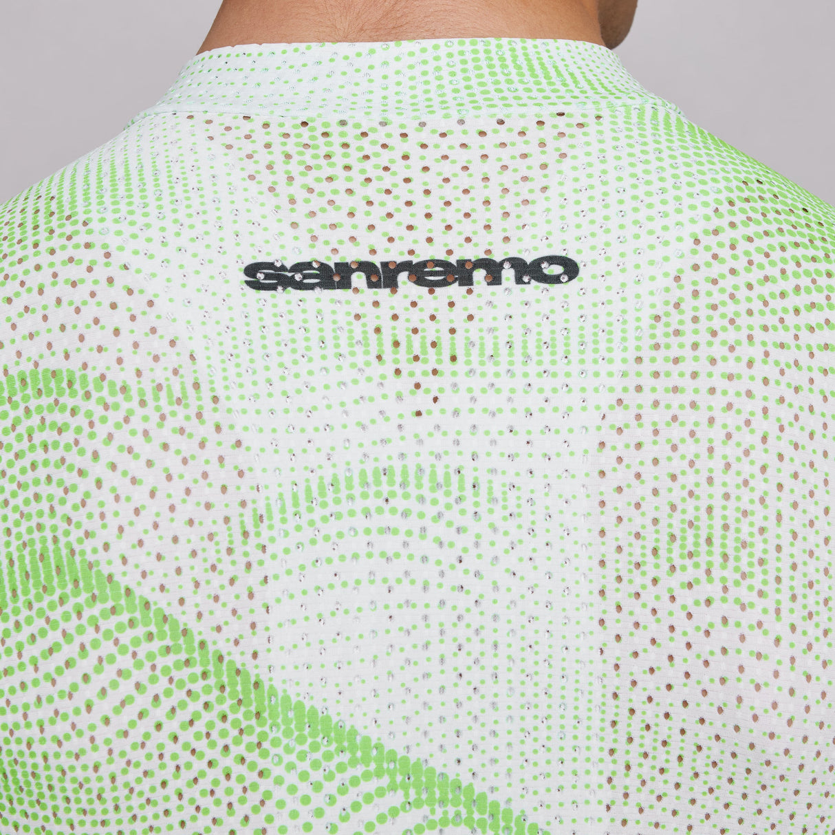 Maglia Pissei Sanremo - Bianco verde Pissei
