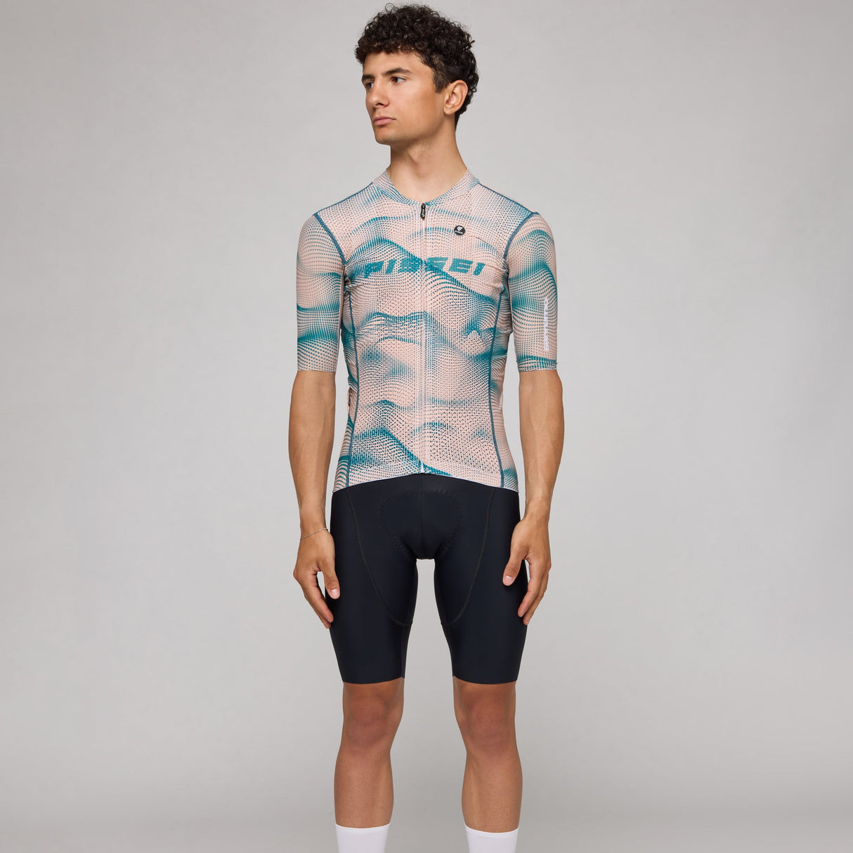 Trikot Pissei Sanremo - Rosa Grün