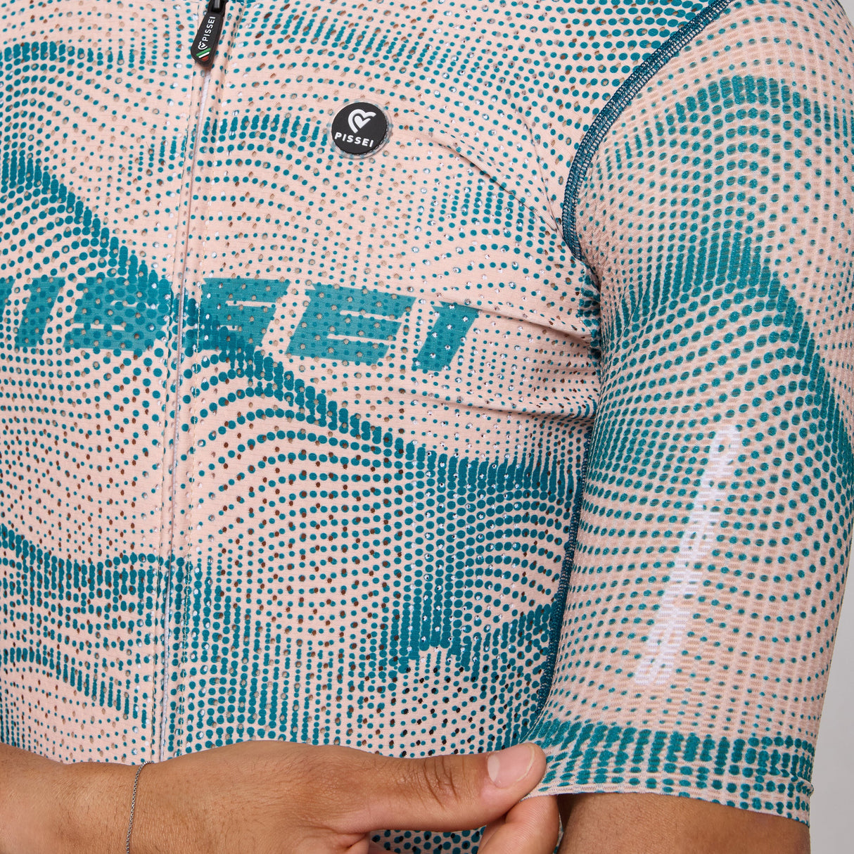 Trikot Pissei Sanremo - Rosa Grün