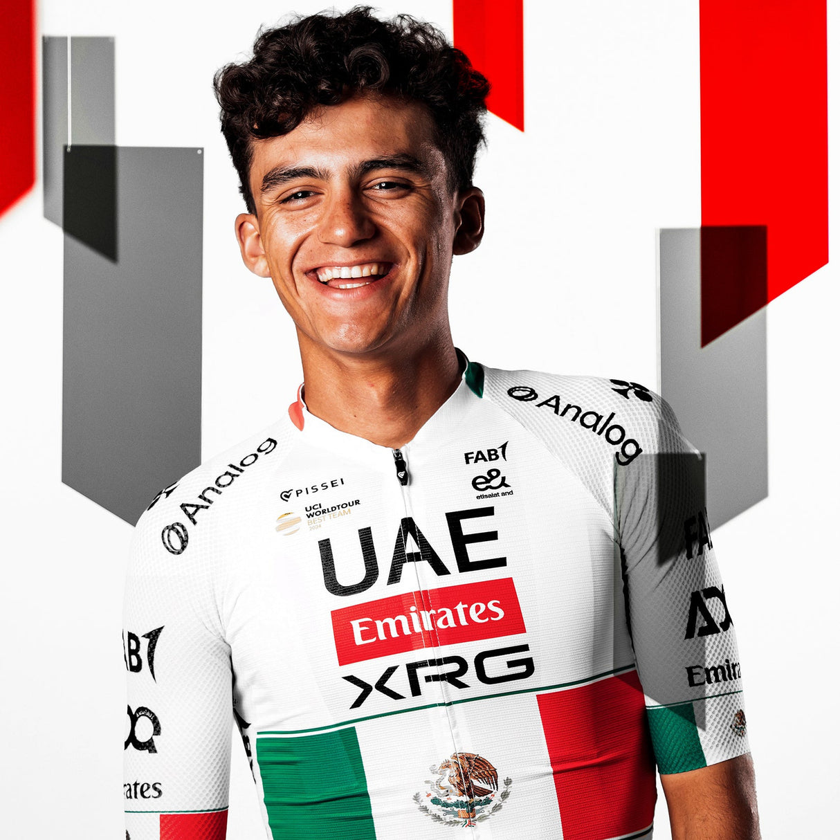 Maillot Pissei UAE Team Emirates - XRG 2026 - Campeón México