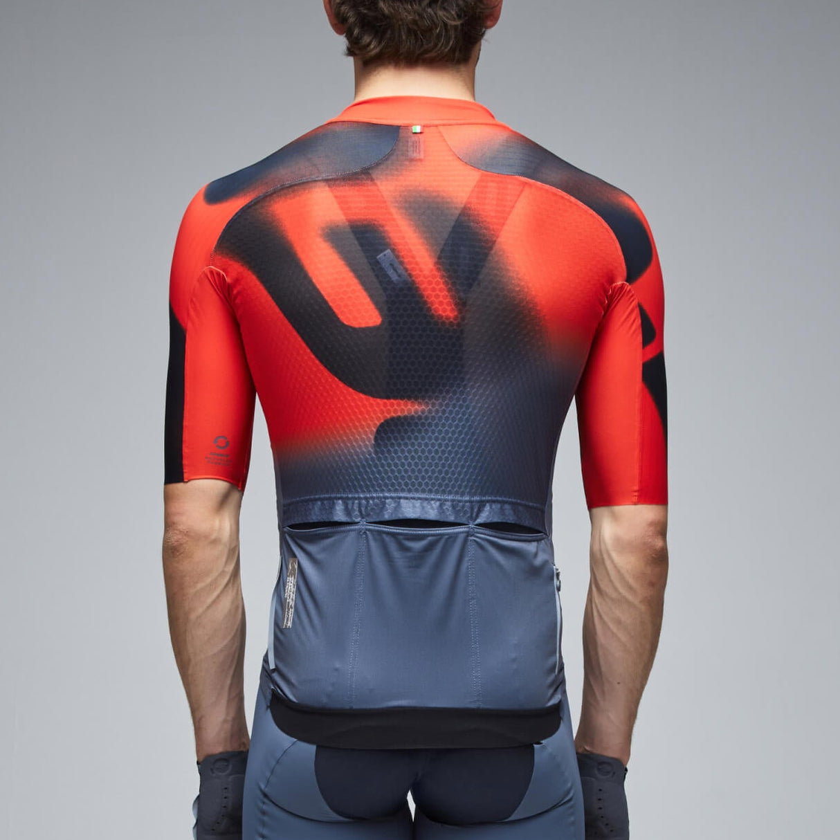 Maillot Q36.5 Gregarius Pro Big Logo - Rouge