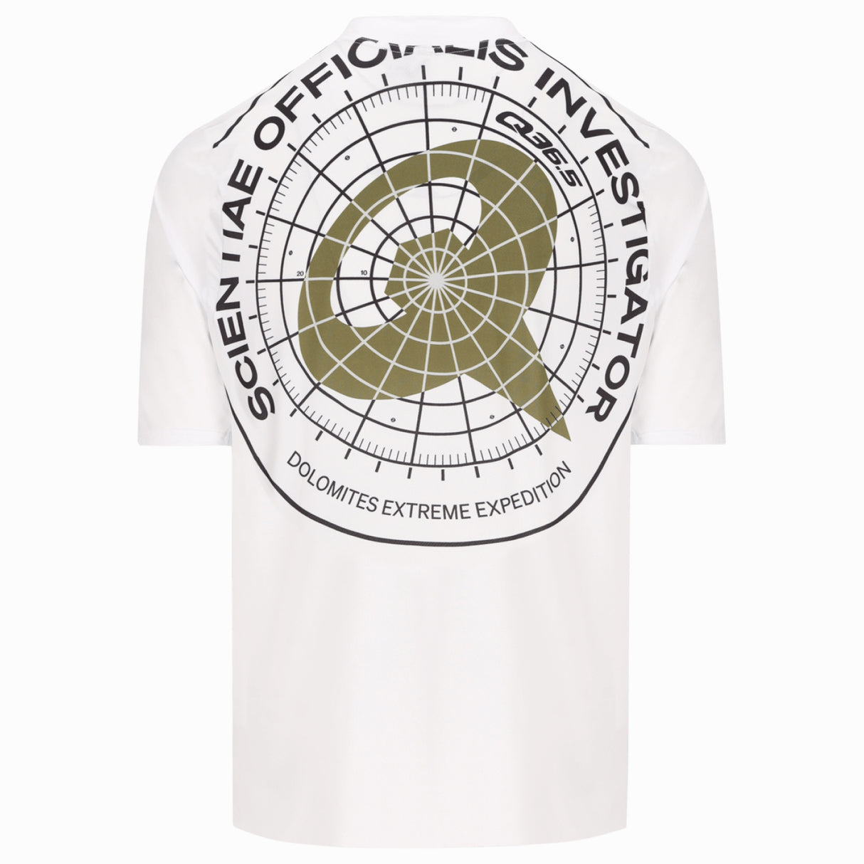 Q36.5 Tech-Shirt Adventure Dolomites Extreme trikot - Weiss