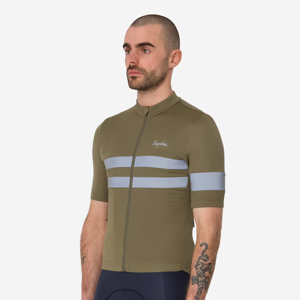Maglia Rapha Brevet - Verde Rapha